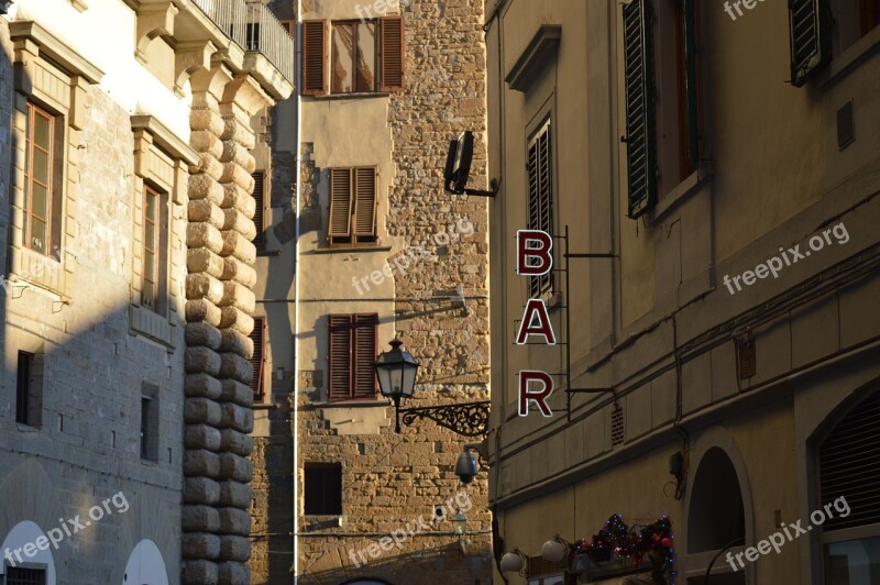 Florence Italy Travel Bar Firenze