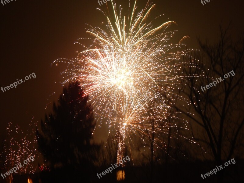 New Year's Eve 2016 New Year 2017 Fireworks New Year's Eve Free Photos