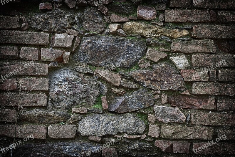 Wall Brick Stone Background Texture