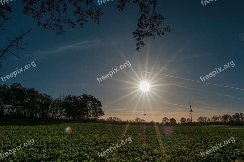 Sun Star Sunlight Ray Sky