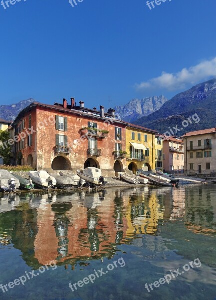 Mandello Lake Como Shore Granda Italy Lombard