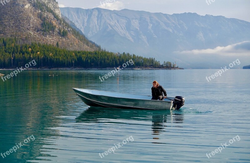 Boats Recreation Calm Water Landscape