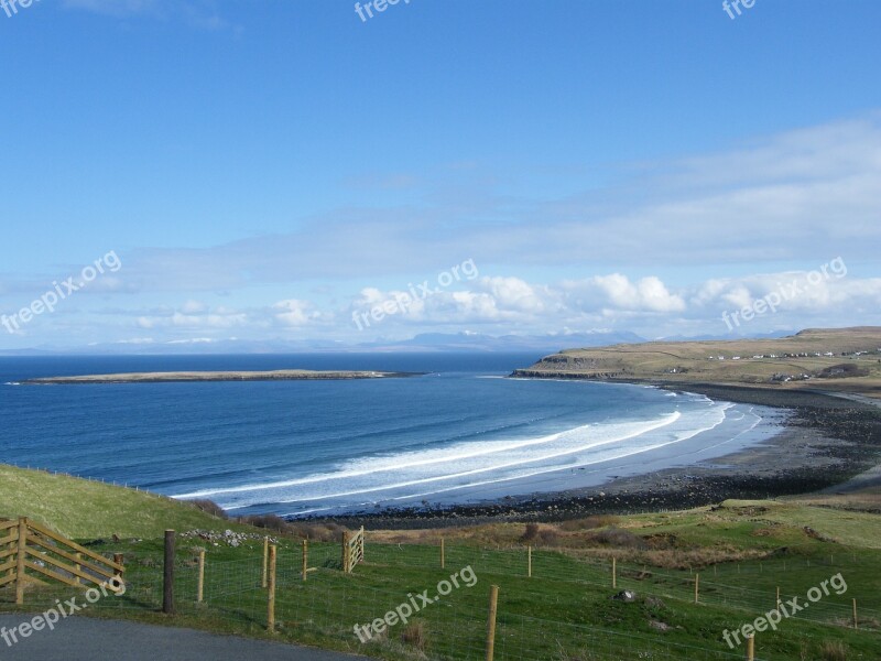 Scotland Highland Beach Surf Free Photos