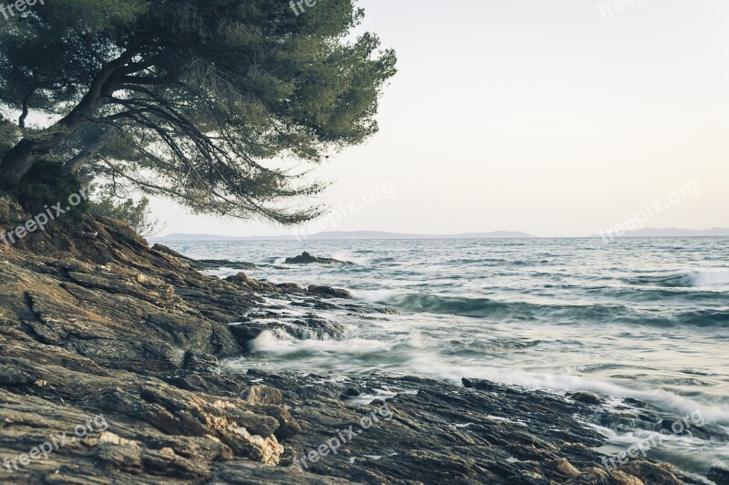 Beach Wave Sea Water Summer