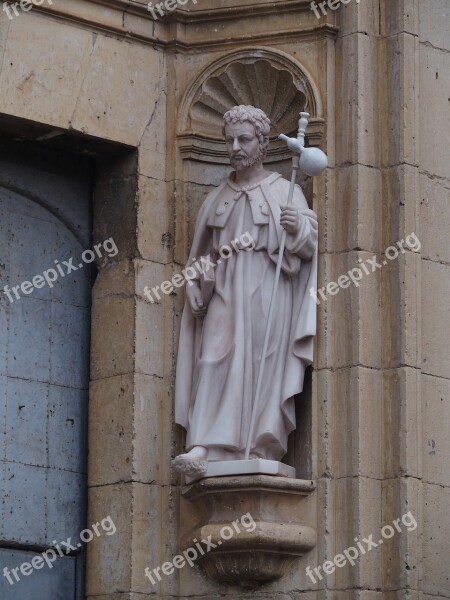 Sculpture Church Apostle Basin Free Photos