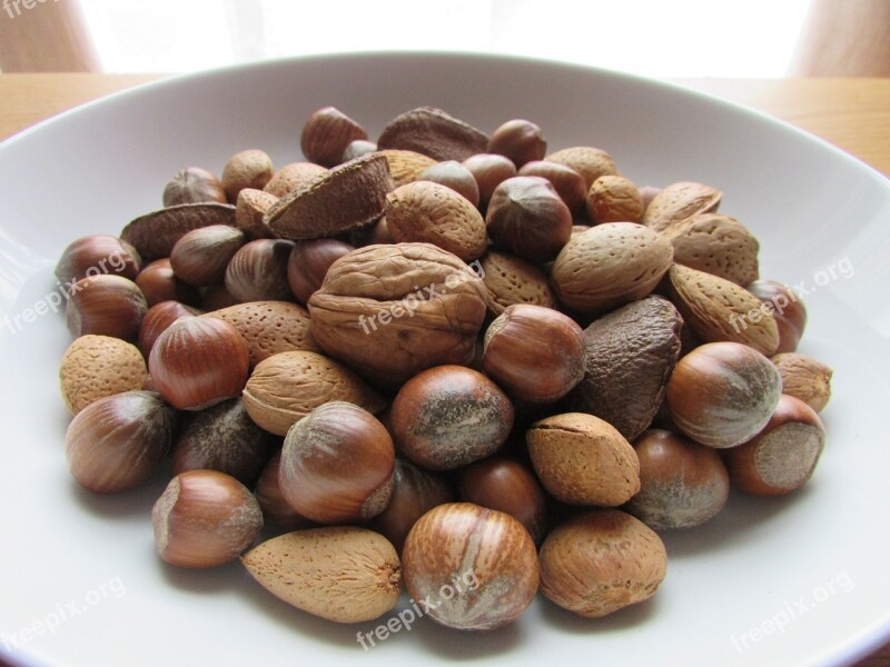 Nuts In A Bowl Christmas Nuts Nut Mixed Nuts Free Photos