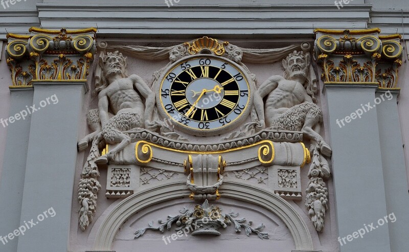 Clock Town Hall Clock Clock Tower Bonn Historically