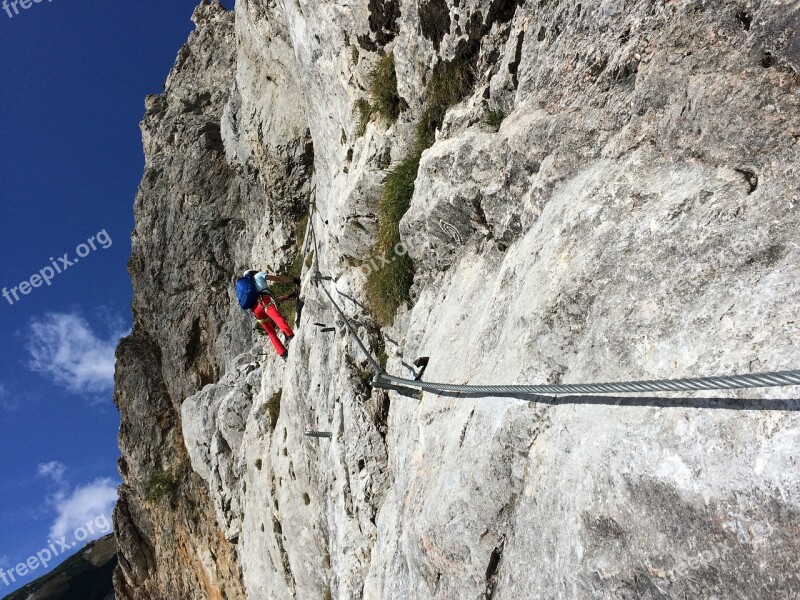 Austria Mountains Ferrata Nature Hollental