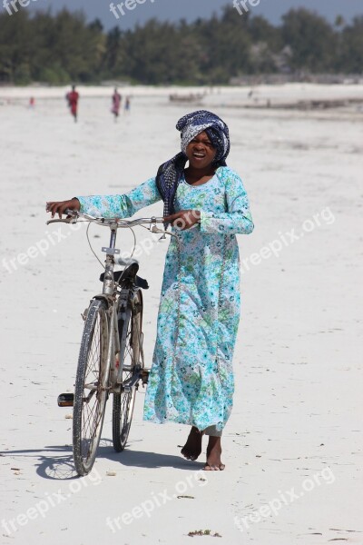 Africa Tanzania Zanzibar Girl Muslim