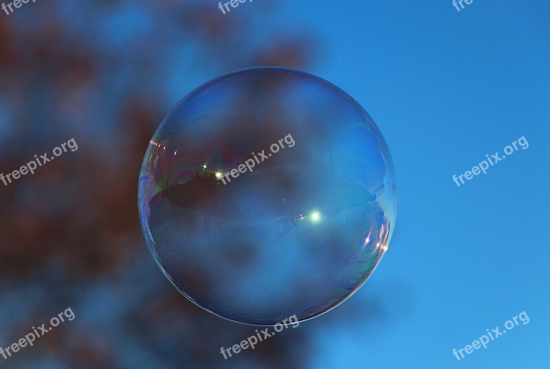 Soap Bubble Colorful Mirroring Float Balls