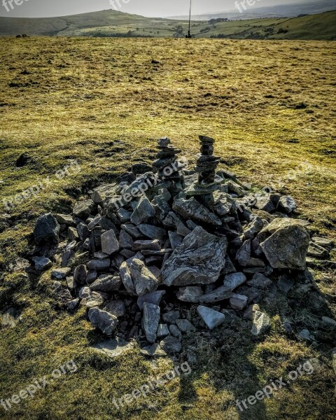 Granite Cornwall Tor Stones Moors