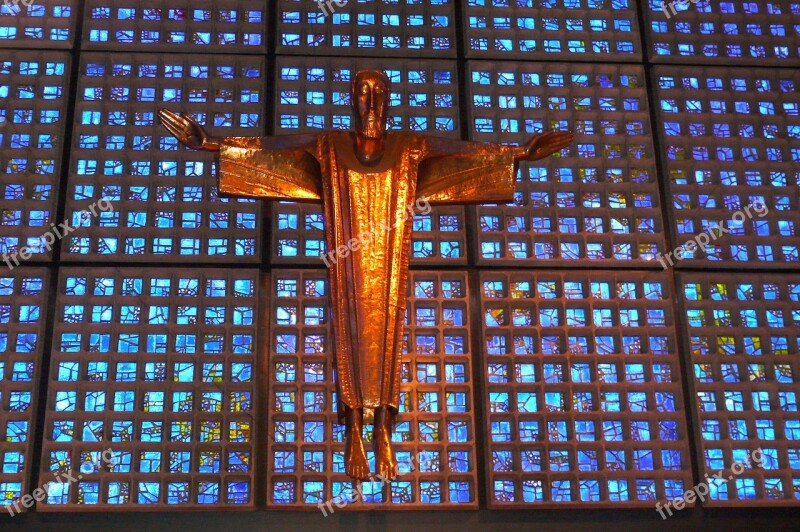 Cross Crucifix Gedächtniskirche Jesus Religion