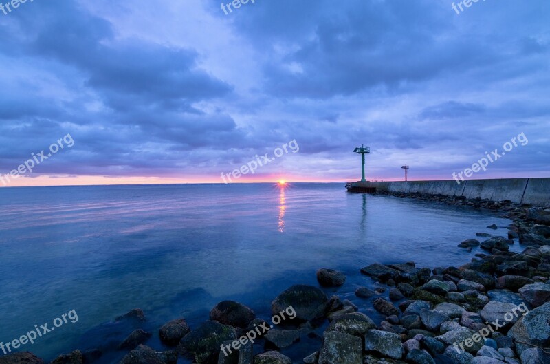 Port Sea Haven The Baltic Sea Landscape