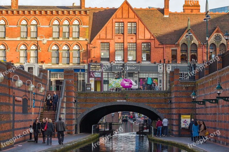 Birmingham Canal Broad Street Tunnel Free Photos