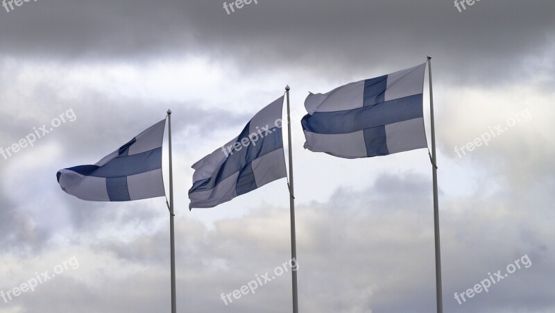 Tickets Flag Flag Of Finland Flagpole Flag Lever