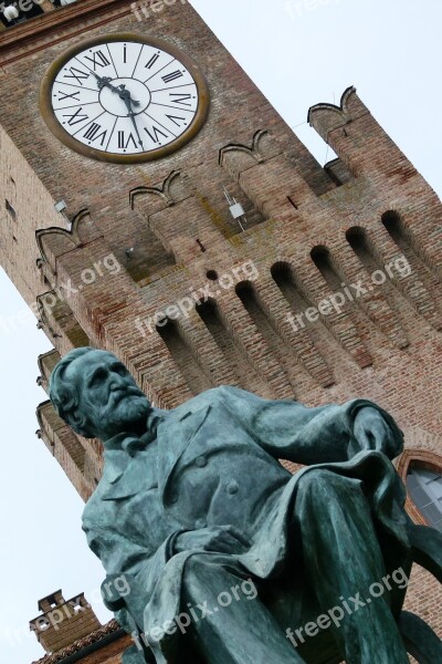 Verdi Bussetto Music Monument Free Photos