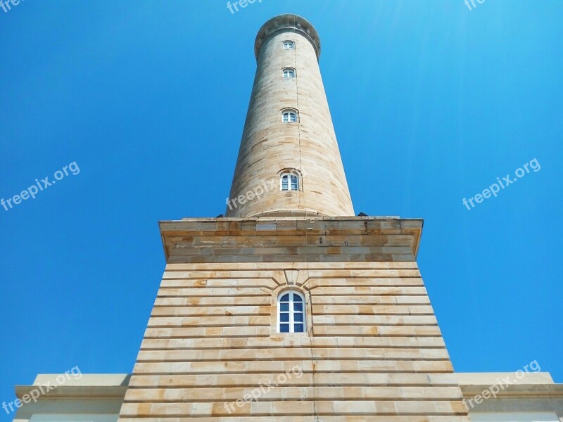 Lighthouse Tower Chipiona Spain Navigation