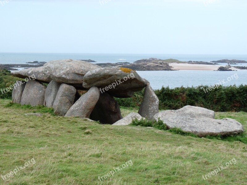 Brittany Menhir Side Sea Alignments