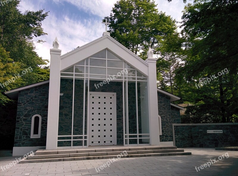 Karuizawa Nagano Chapel Forest Architecture