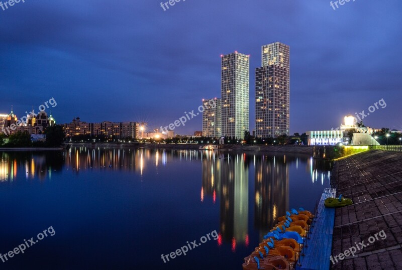 Astana Kazakhstan Quay Nikon Summer