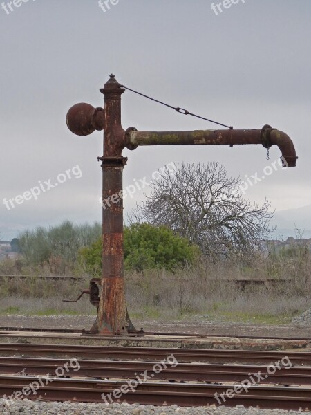 Aguada Railway Old Rusty Abandoned