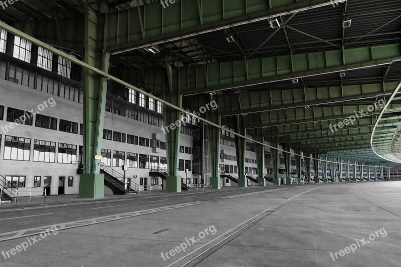 Tempelhof Airport Berlin Architecture Far