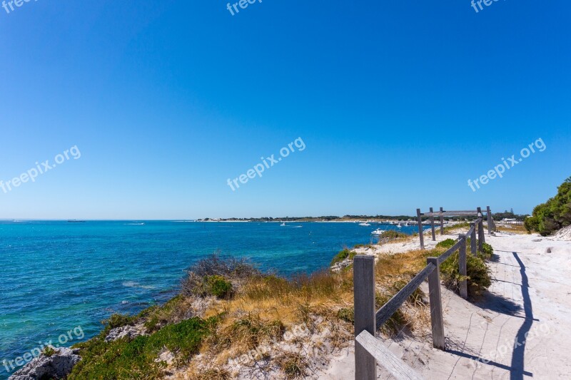 Bay Rottnest Island Rottnest Wadjemup Australia