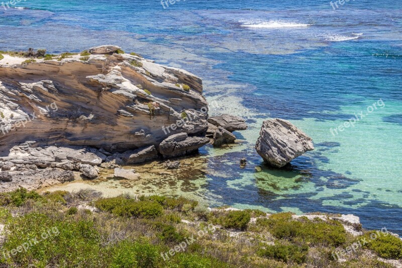 Bay Rottnest Island Rottnest Wadjemup Australia