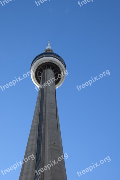 Cn Tower Architecture Communications Tower Cn