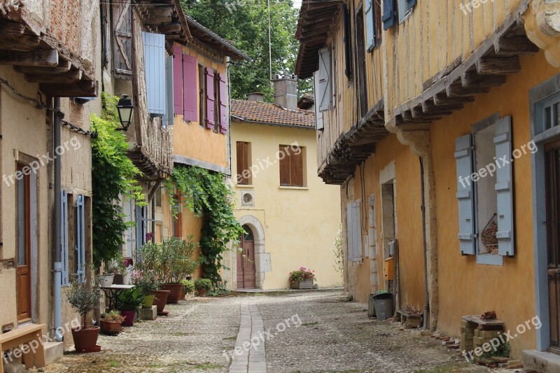 Old Village Picturesque Gers France Street