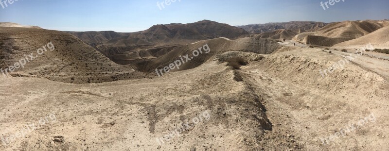 Desert Judea Holy Land Loneliness Silence