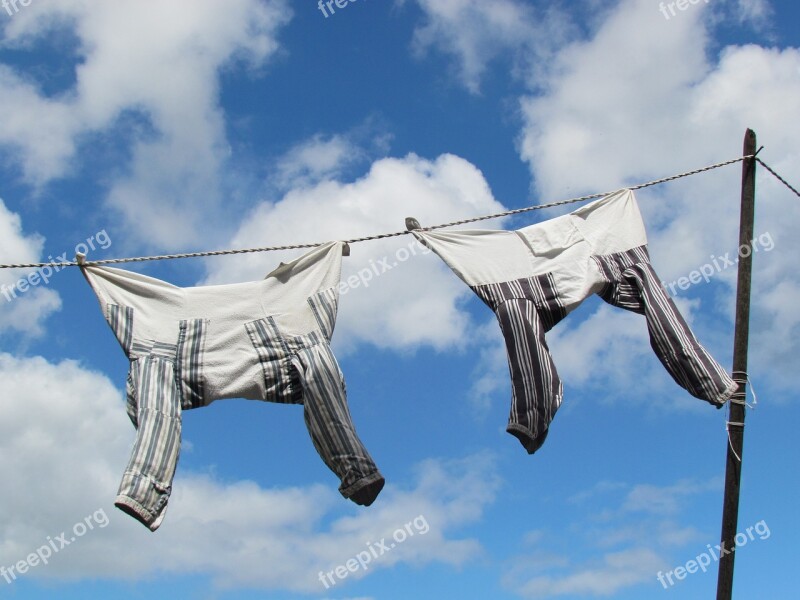 Laundry Was Was Dry Wash Hang Out