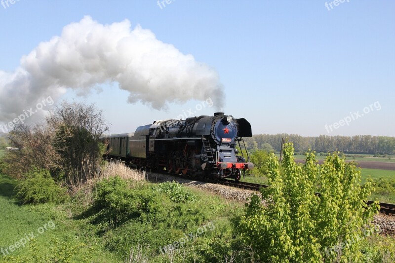 Steam Locomotive Special Train Railway Nostalgia Csd498