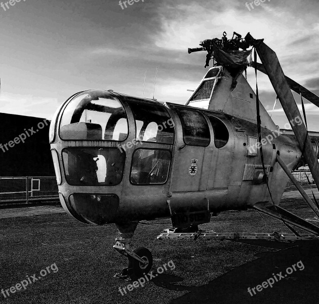 Chopper Helicopter Air Aviation Fly