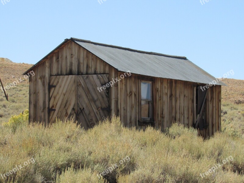 Bodie California Mining Decay Barn