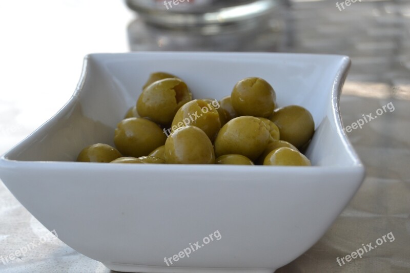 Olives Appetizer Oil Olivas Stuffed Olives