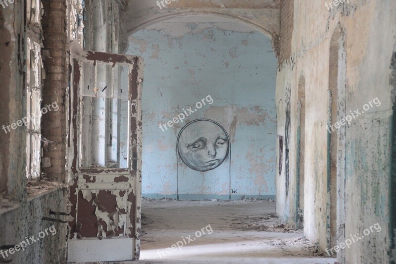 Graffiti Color Flake Bansky Beelitz