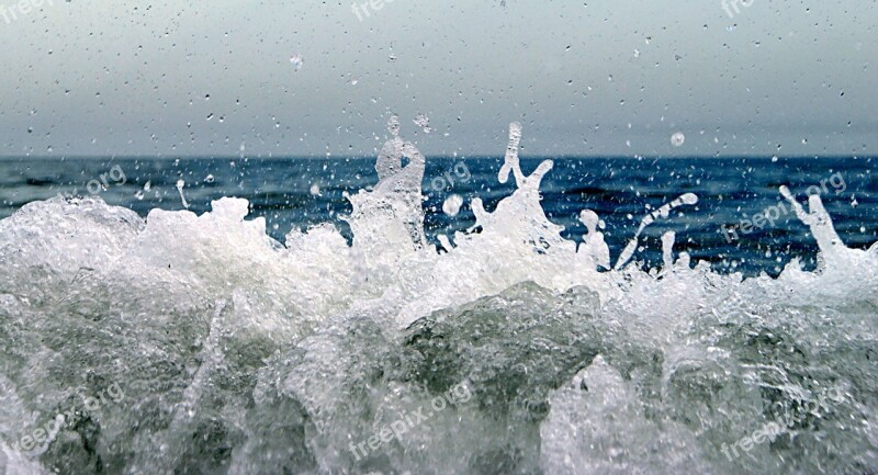 Sea Wave Spray Foam Surf