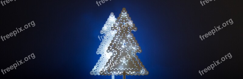 Christmas Tree Light Holidays Night Christmas