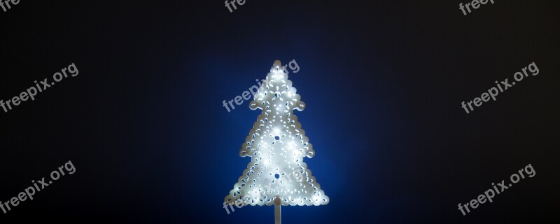 Christmas Tree Light Holidays Night Christmas