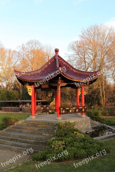 Pavilion Chinese Pavilion Chinese Garden Free Photos