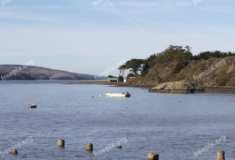 Tomales Bay Marin County California Tomales North