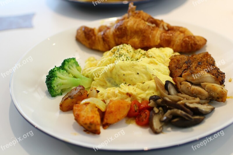 Brunch Food Breakfast Packages Eggs Broccoli