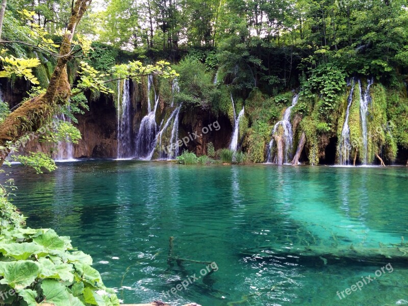 Plitvice Lakes Croatia Natural Park Plitvice Free Photos