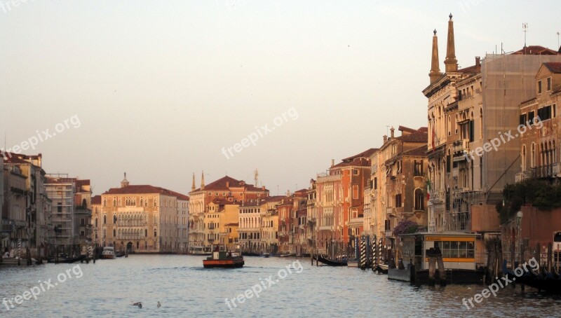 Venice Grand Canal Travel Italy European