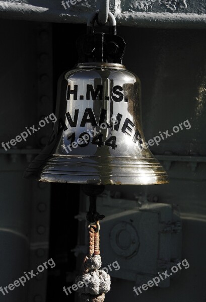 Ship Bell Marine Naval Symbol Boat