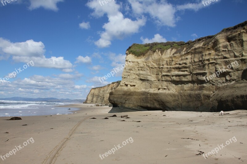 Beach Half Moon Bay Ca Ocean Sand