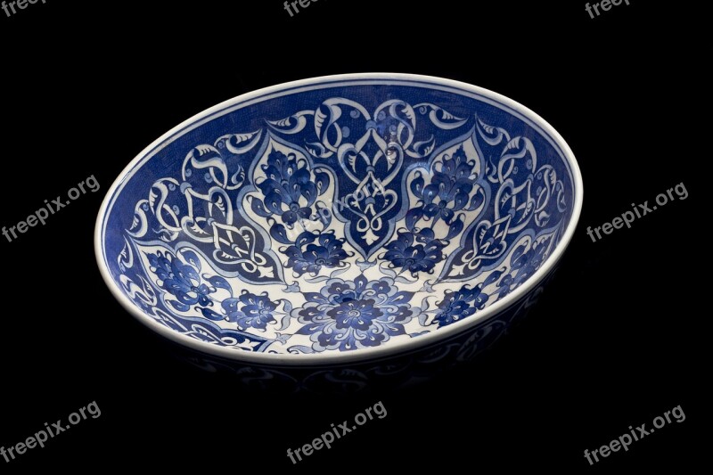 Tile Handicrafts Increased Plate Bowl