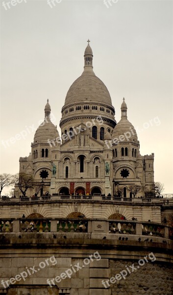 Sacré Cœur Paris France Architecture Historical Works