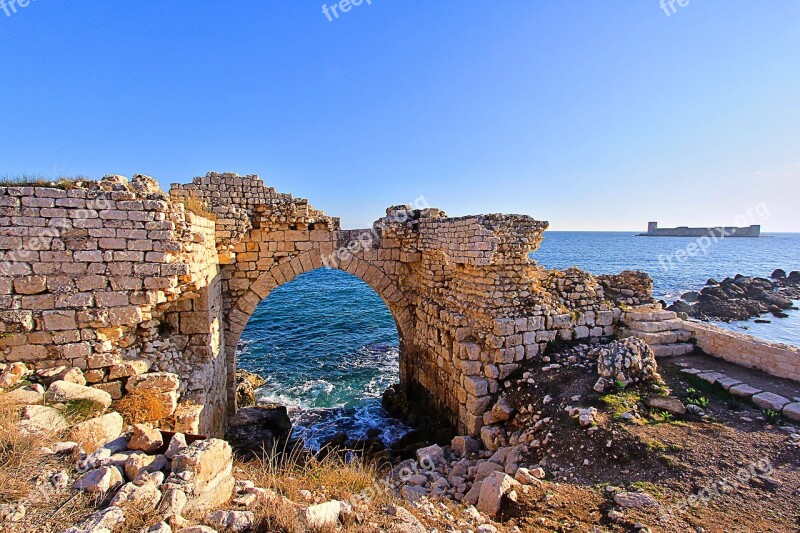 Myrtle Girls Castle Silifke Turkey Mediterranean